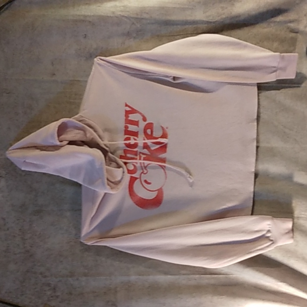 Vintage medium juniors "Cherry Coke" hoodie